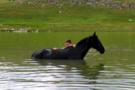 Искупать коня в озере